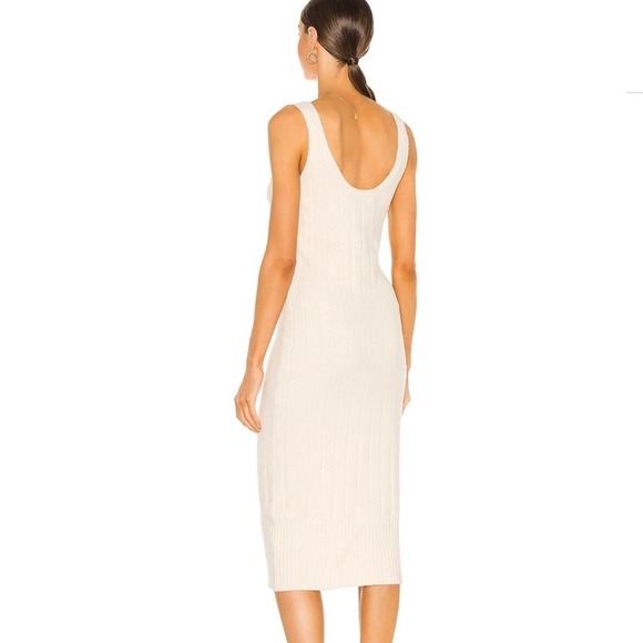 Weekend stories revolve Loreo midi dress cream XXS new with tags - Picture 2 of 7